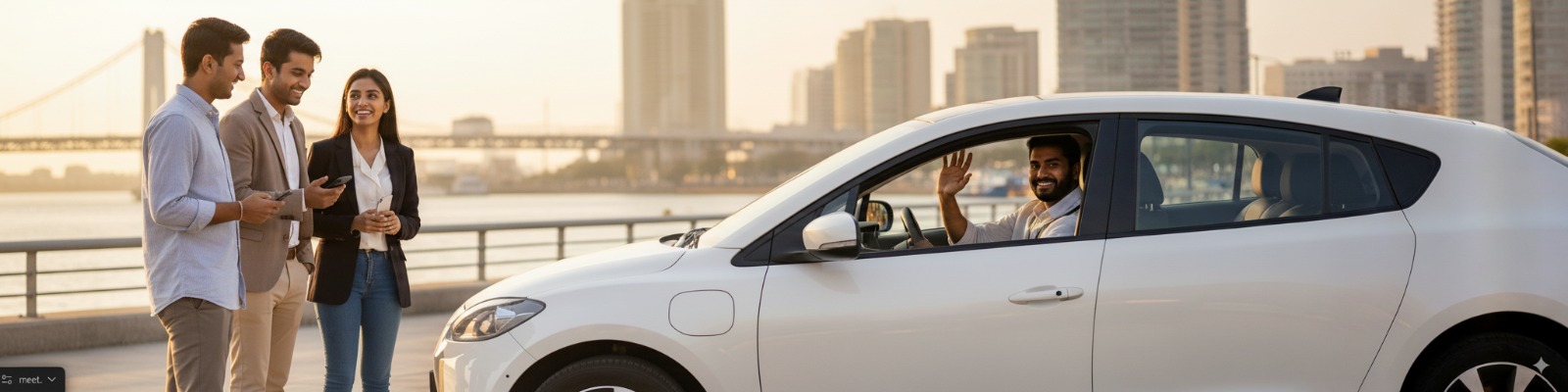 Abstract city lights or a relevant background